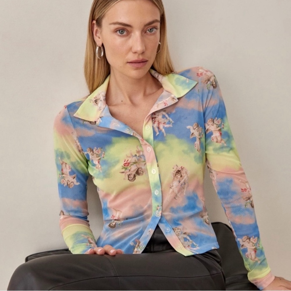 NWOT - Reformation Cherub top